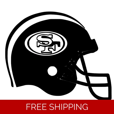 NFL Football San Francisco 49ers die cut vinyl decal NFL Football San Francisco 49ers die cut vinyl decal